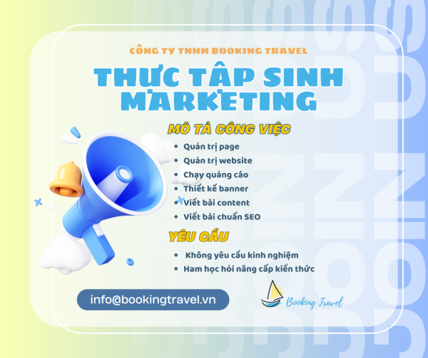 Tuyển dụng thực tập sinh Marketing 2025